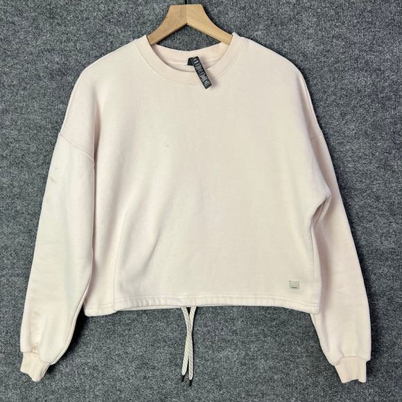 Vuori Tops - VUORI Restore Cropped Crew Sweatshirt Womens Sz S Oversized Drawstring